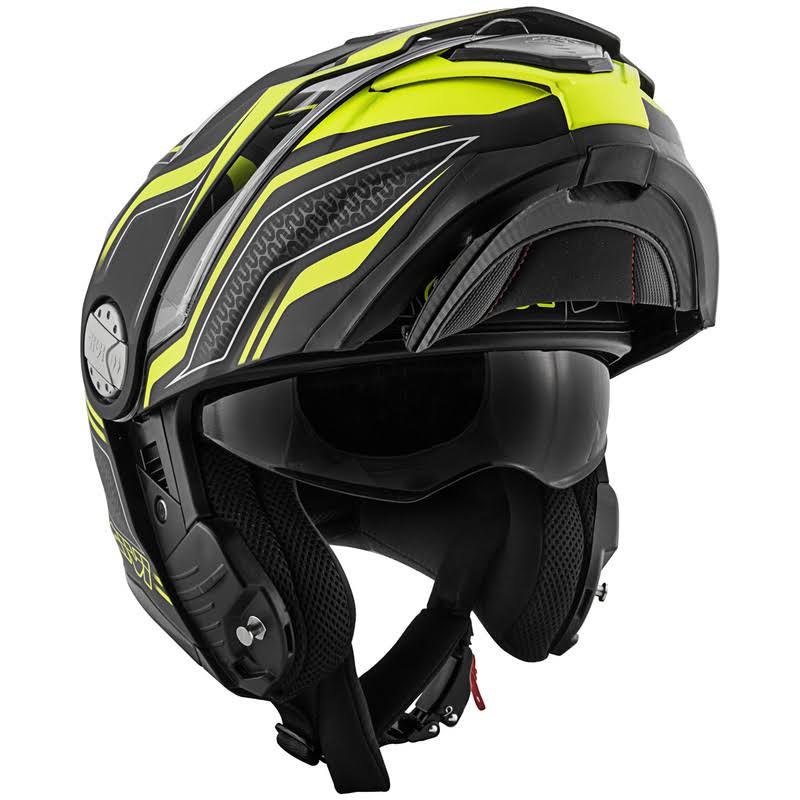 Helmet X.33 Matt Black / Yellow Size XXL H16829