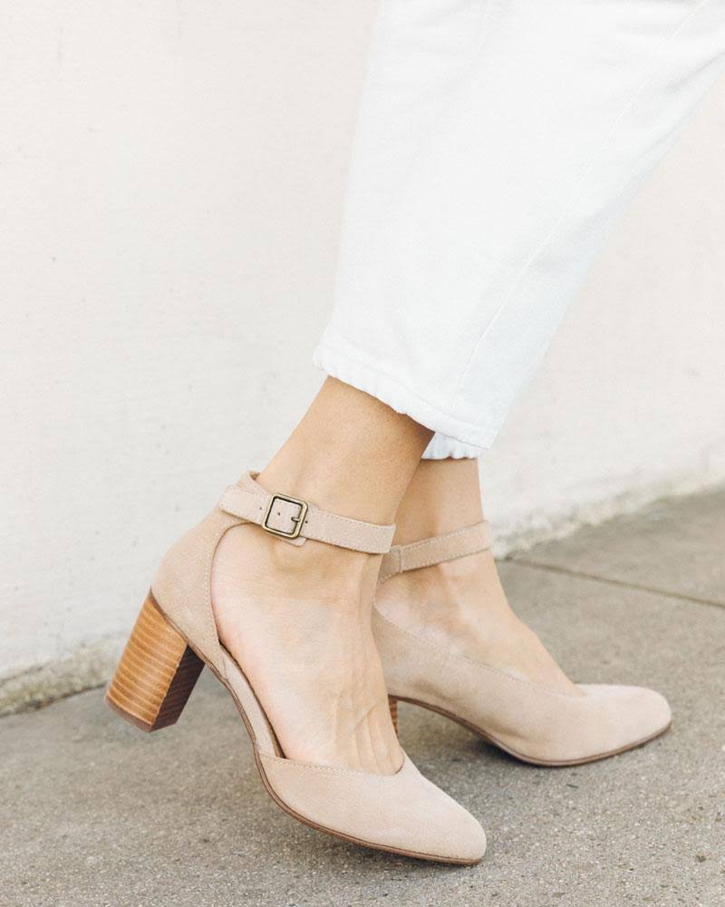 Soludos Gemma Heel - Sand / 7 N481