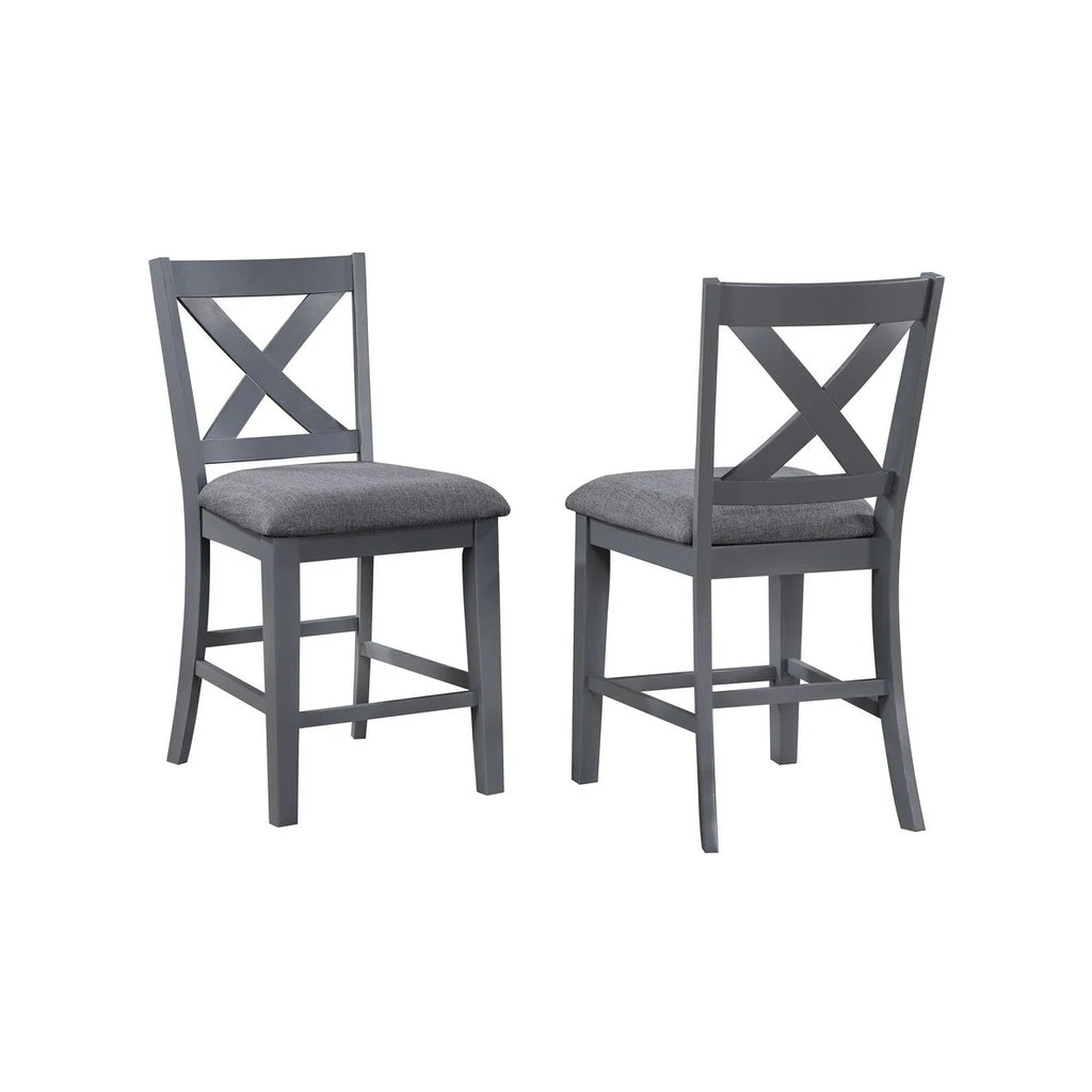 X-Back Pub Chairs Set of 2 R169