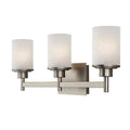 Brushed Nickel 3-Light Bath Light P18722