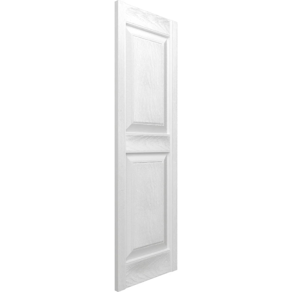 White Raised Panel Shutters Per Pair N401931