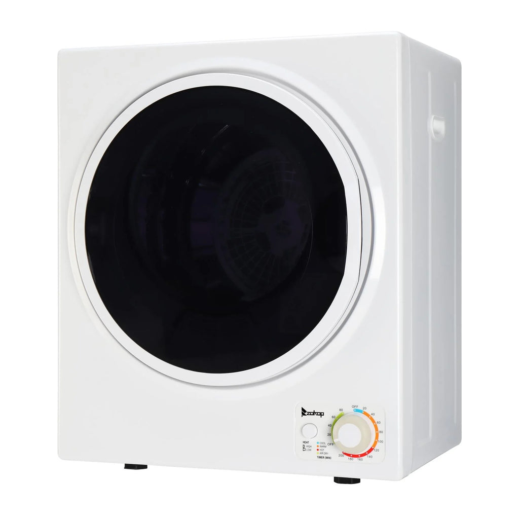 1.6 cu. ft. Compact Portable Electric Laundry Dryer, White J61474