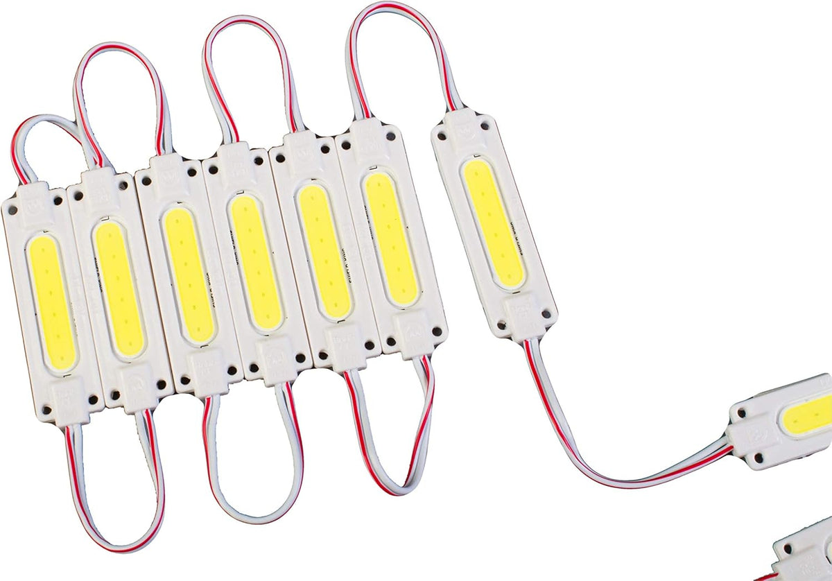 30ft White COB LED Light with UL Power Supply U5616