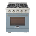 30 4.2 cu. ft. Natural Gas Range Light Blue H67119