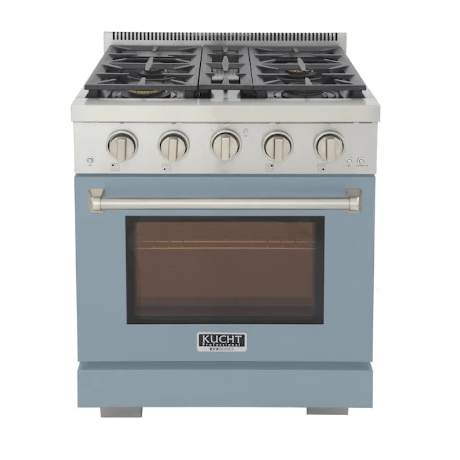 30 4.2 cu. ft. Natural Gas Range Light Blue H67119
