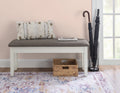 Farmhouse Storage Dining Bench V1159