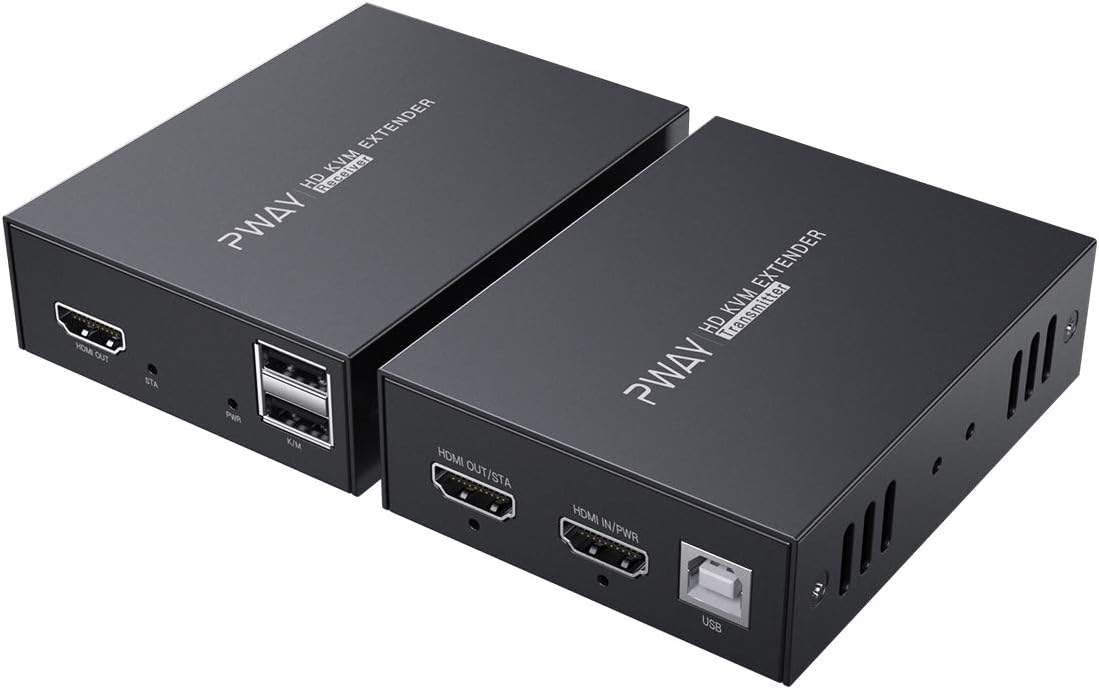 HDMI KVM USB Extender 492ft/150m over Cat5e/6/7 1080P K605