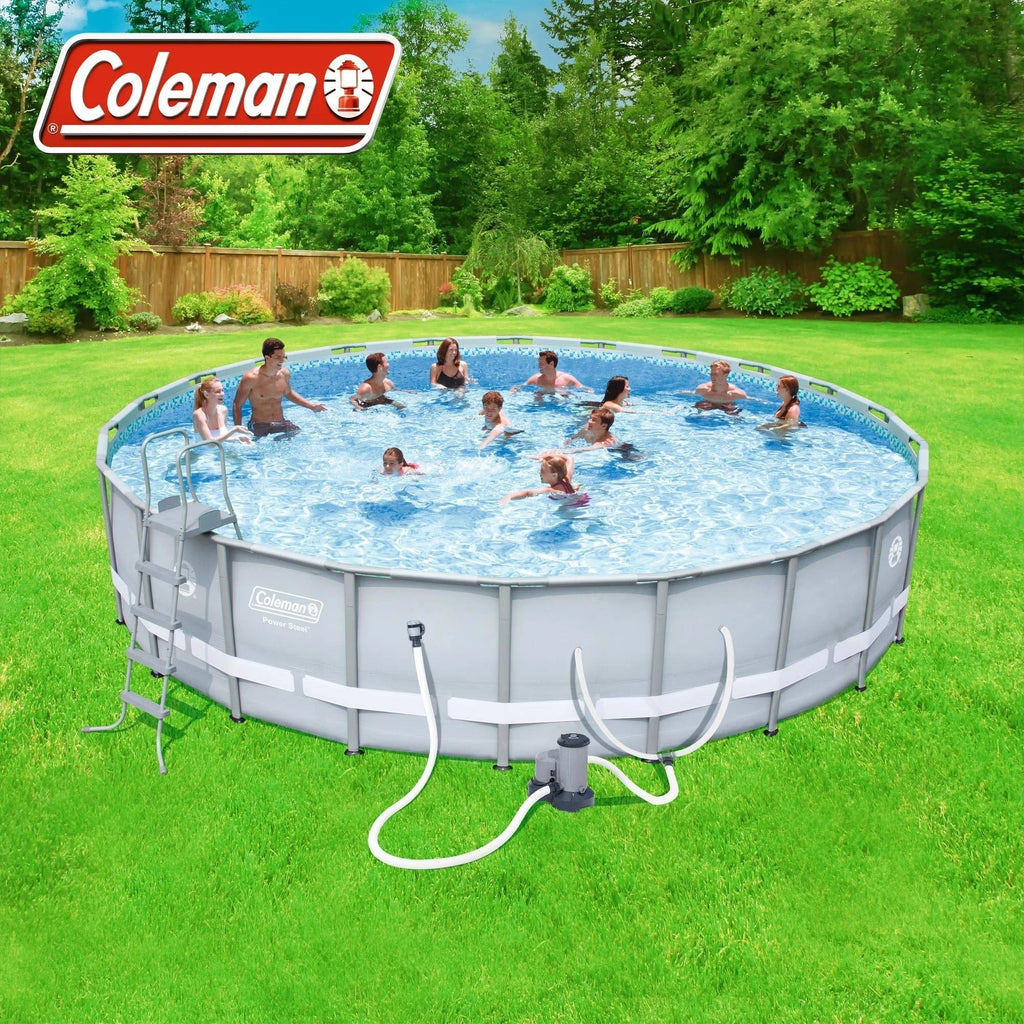 Coleman Power Steel 22' x 52" Above Ground Pool Set B8749