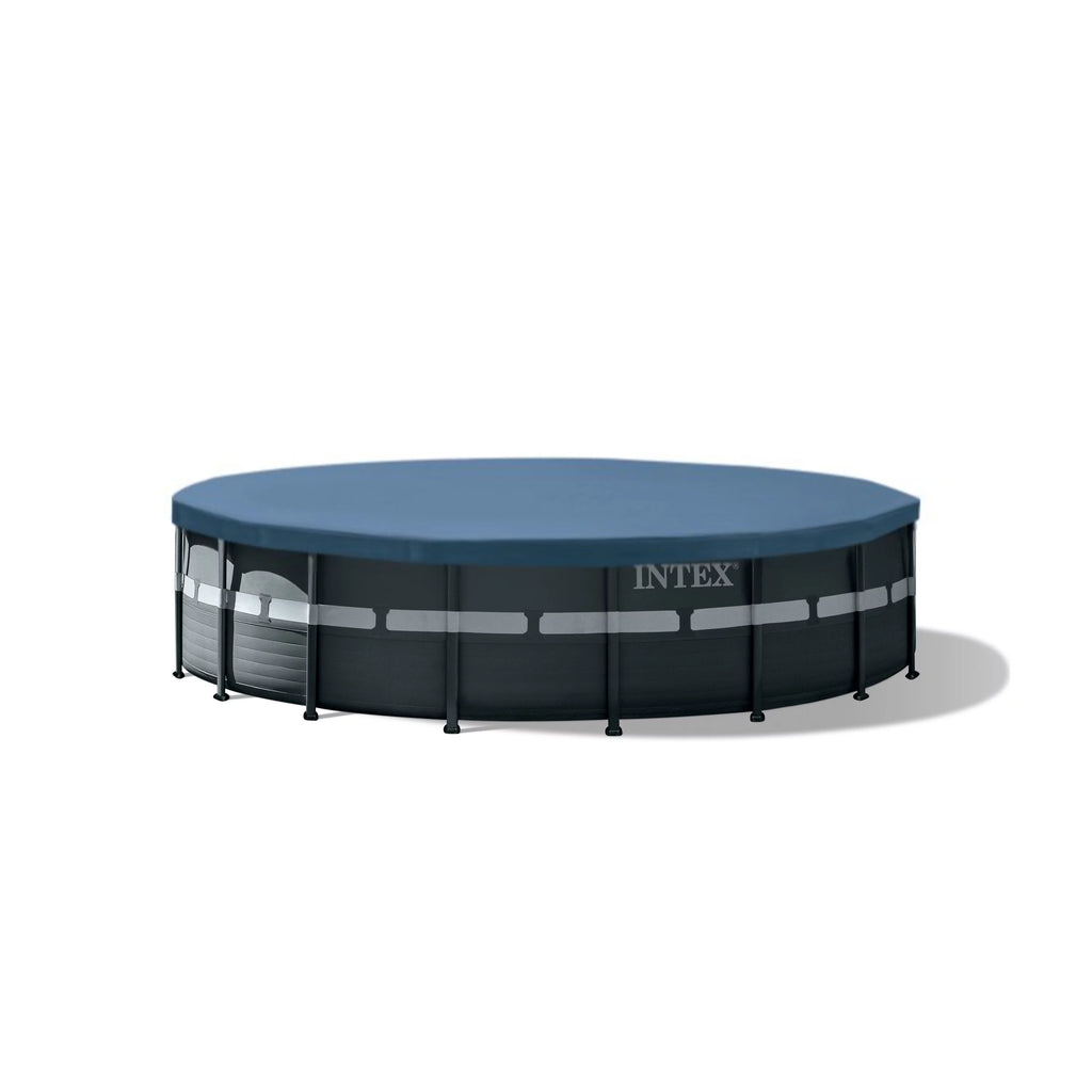 18' x 52" Round Above Ground Pool Set with Filter Pump U861345