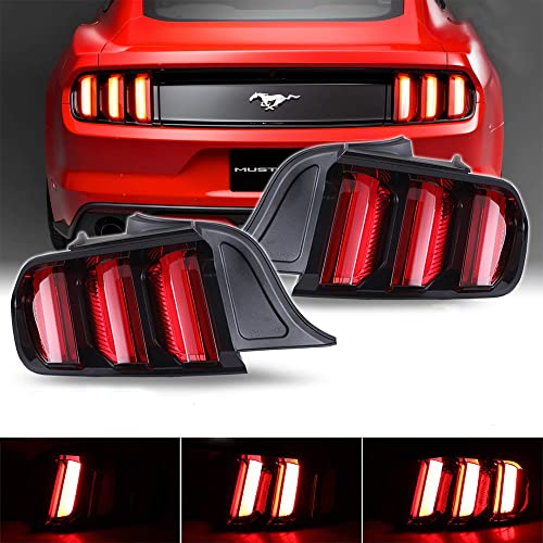 Euro Style LED Tail Lights Rear Lamps (Clear) I964