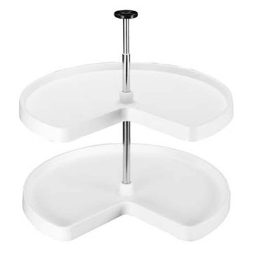 White 2 Shelf Lazy Susan A6991