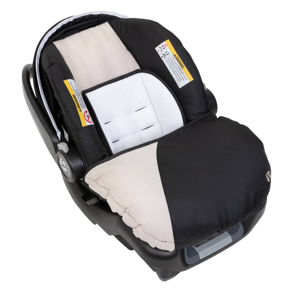 Newborn Infant Car Seat Travel System with Cover (2 Pack) P9667