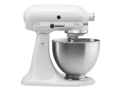 4.5-Quart White Mixer S8856