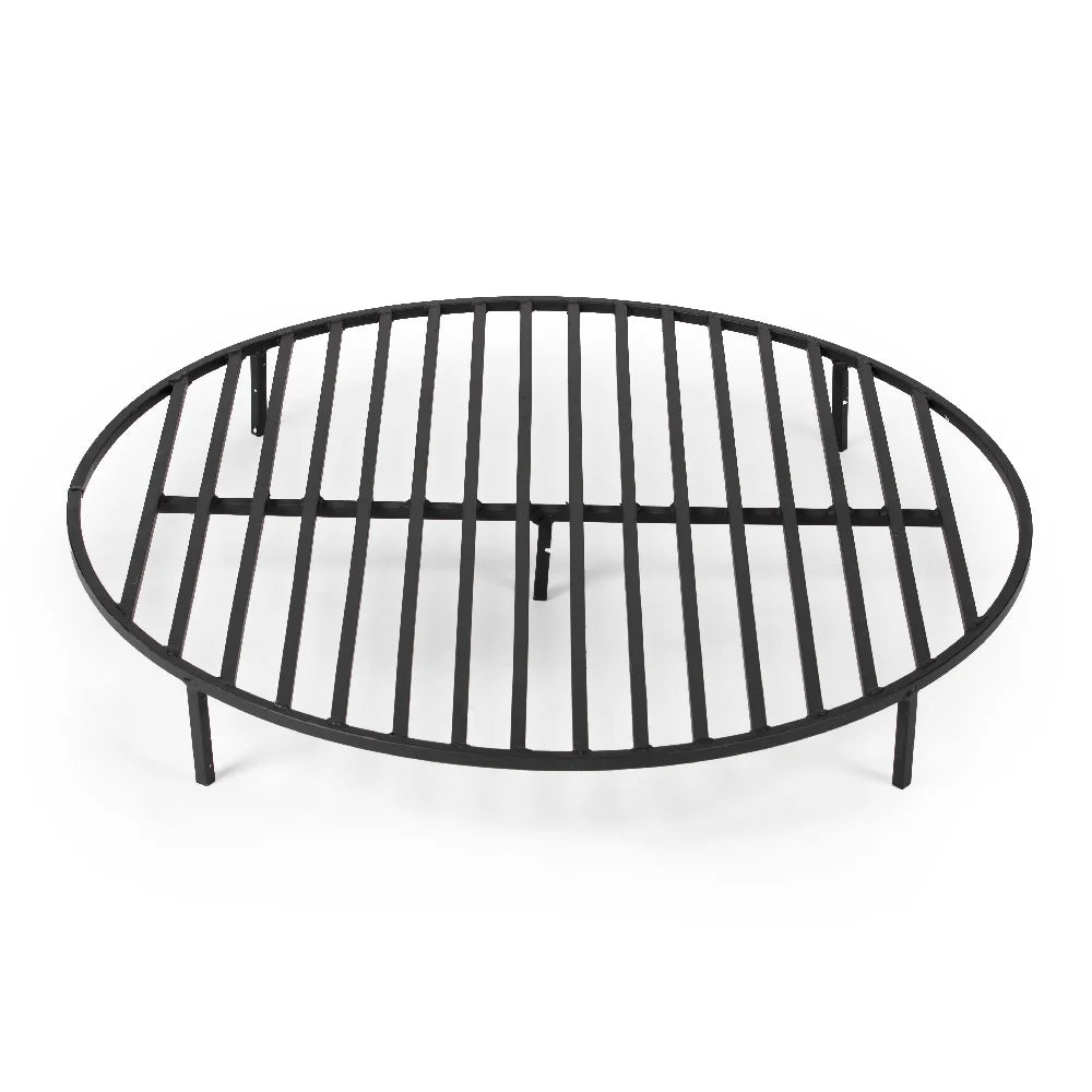 Round 36.5in Heavy Duty 1/2in Steel Fire Pit Grate W767140