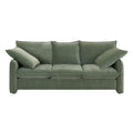Mid-century 3 Seater Green Sofa K87166
