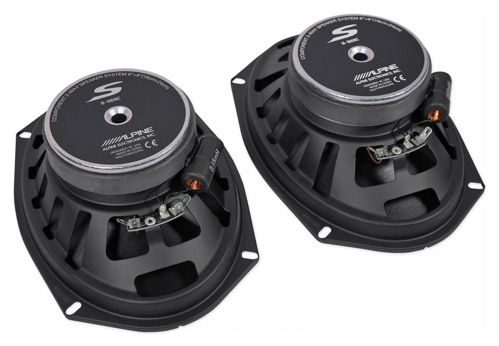 2-Way Car Speakers E6202