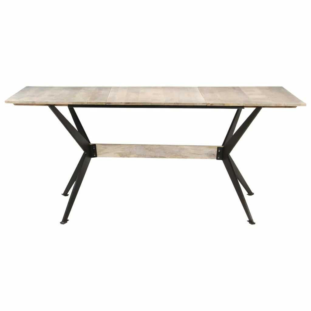 70.9"x35.4"x29.9" Solid Mango Wood Dining Table M75314
