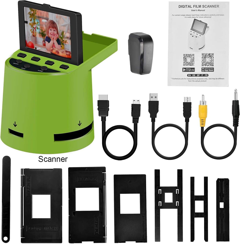 22MP Wireless Digital Film Scanner with 3.5 LCD J691
