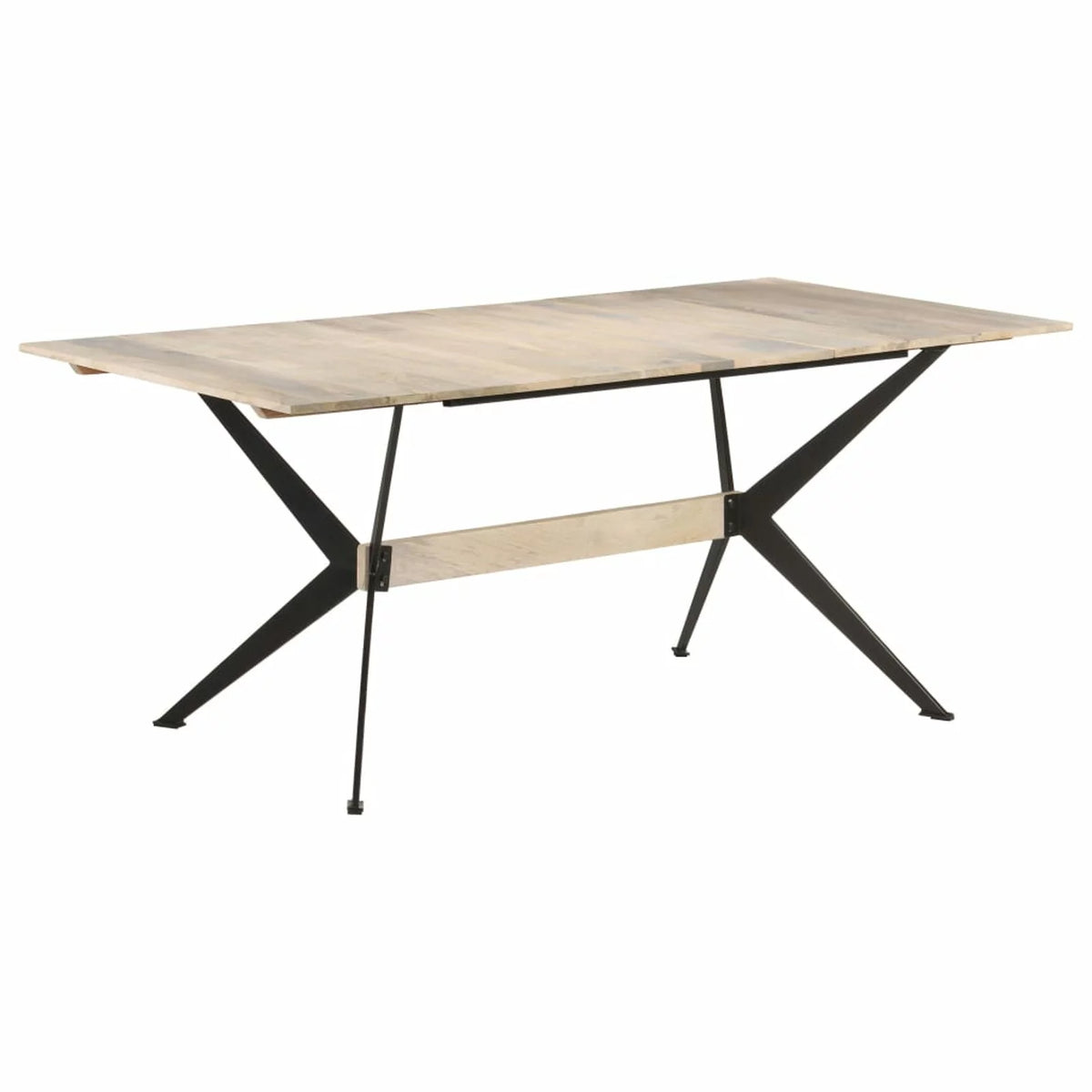 70.9"x35.4"x29.9" Solid Mango Wood Dining Table M75314