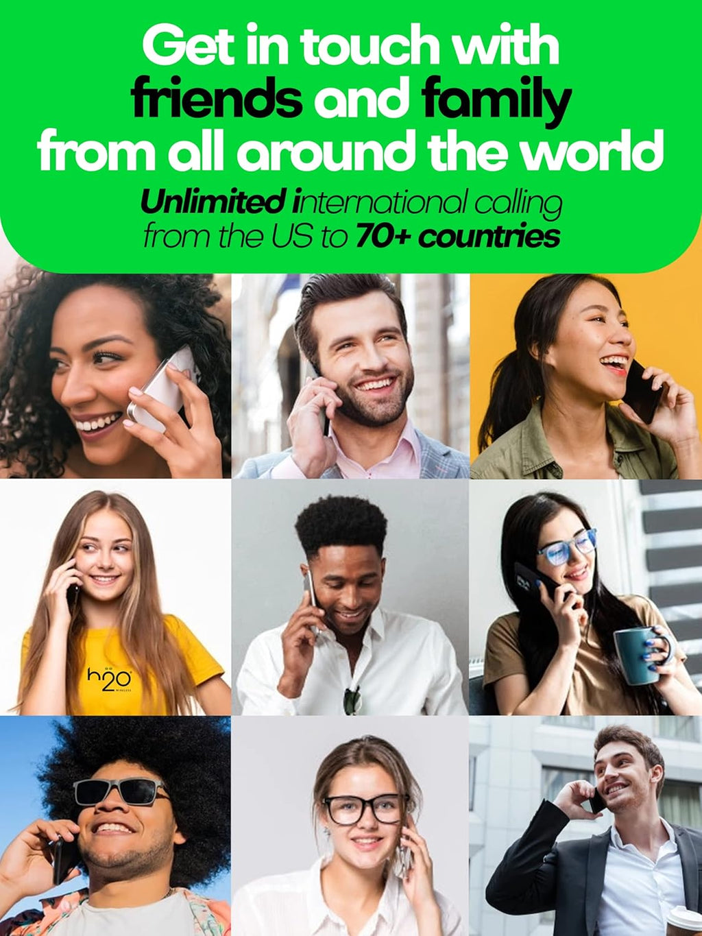 Preloaded Triple-Cut SIM Card with 6GB High-Speed 4G LTE/5G Data (90-Day Plan) M8285