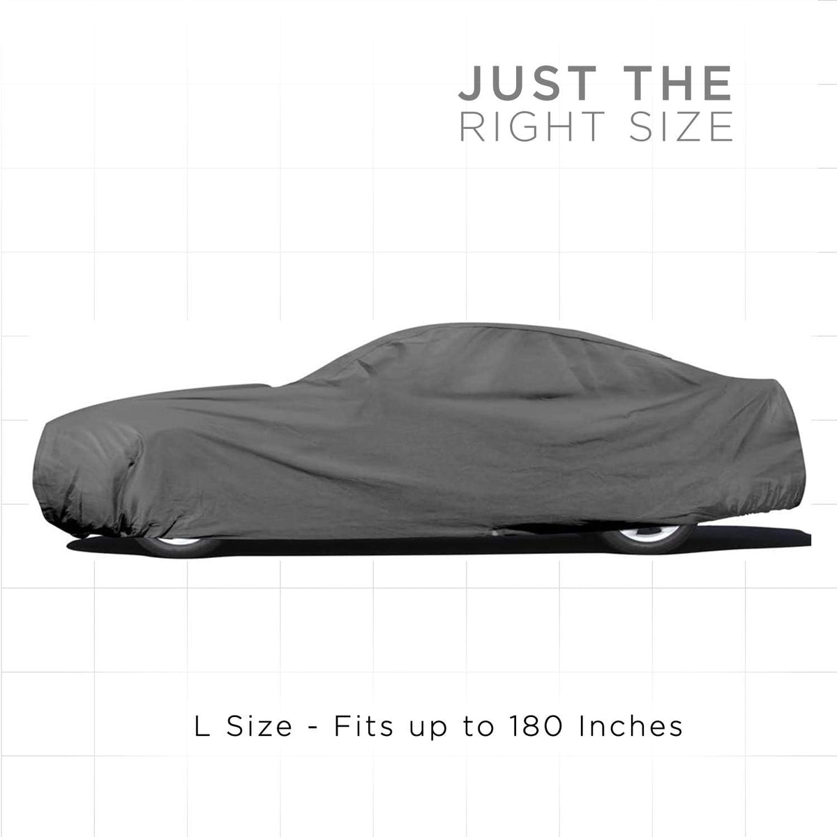 Small Lightweight Indoor Full Car Cover with UV Protection Fabric L387