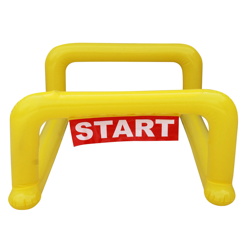 2-in-1 Obstacle Course Water Slide B925800