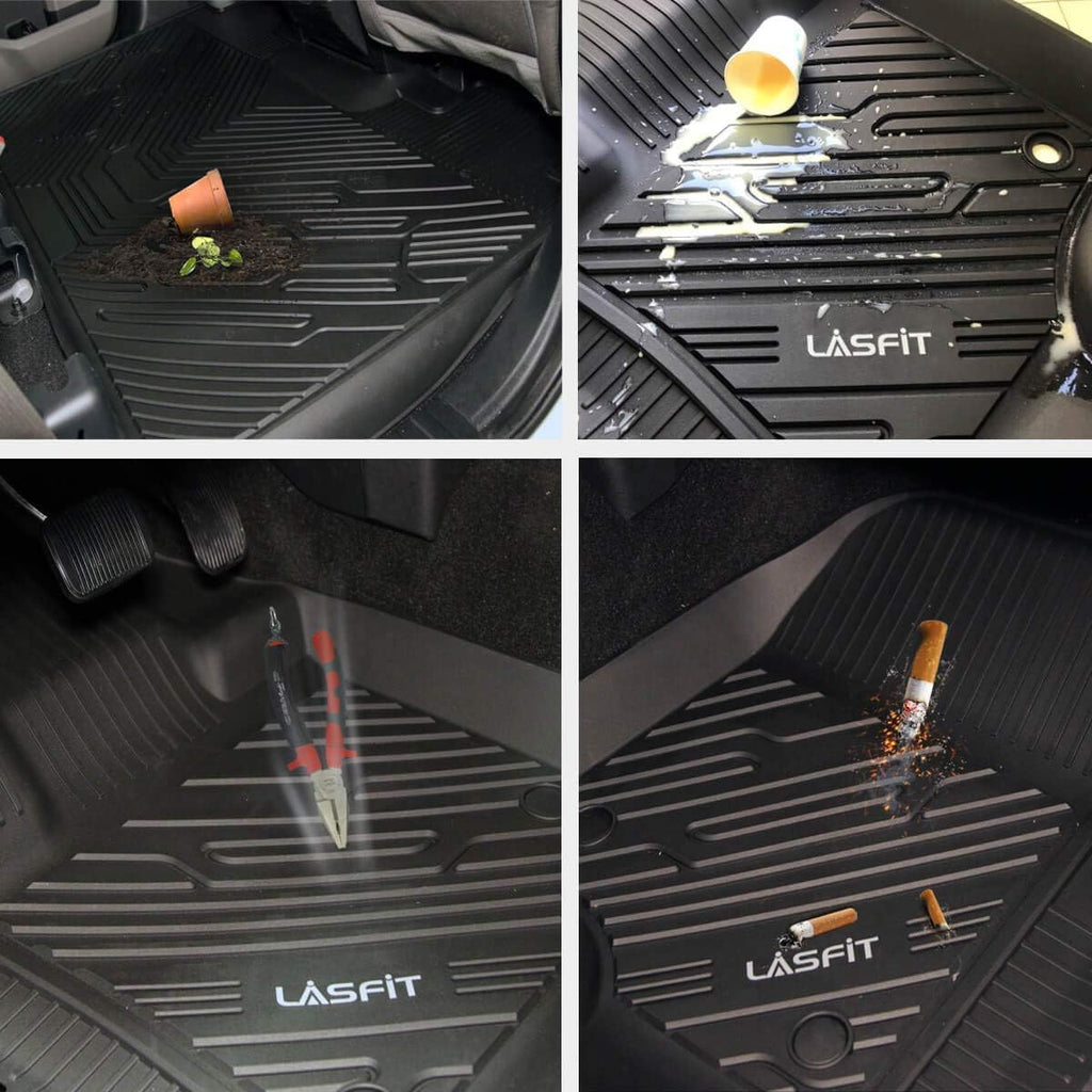 All Weather TPE Car Floor Liners 1st & 2nd Row E329
