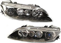 Headlight Lens and Housing Set of 2 Q8510