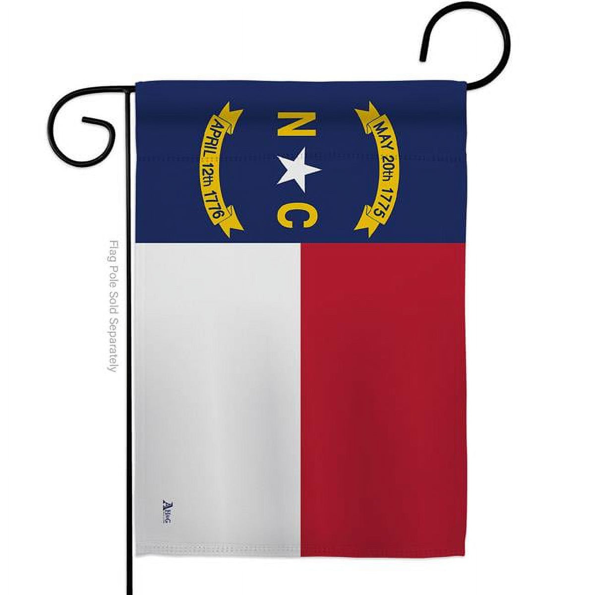 13 x 18.5 in. North Carolina Garden Flag K636092