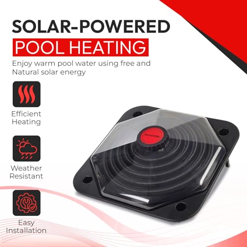 Black Solar Pool Heater Dome P12328