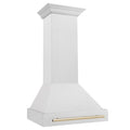 30 Inch Range Hood with Gold Handle U413233
