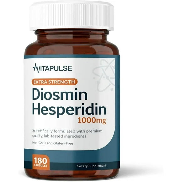 Diosmin and Hesperidin 1000mg 180 Vegetarian Capsules A85230