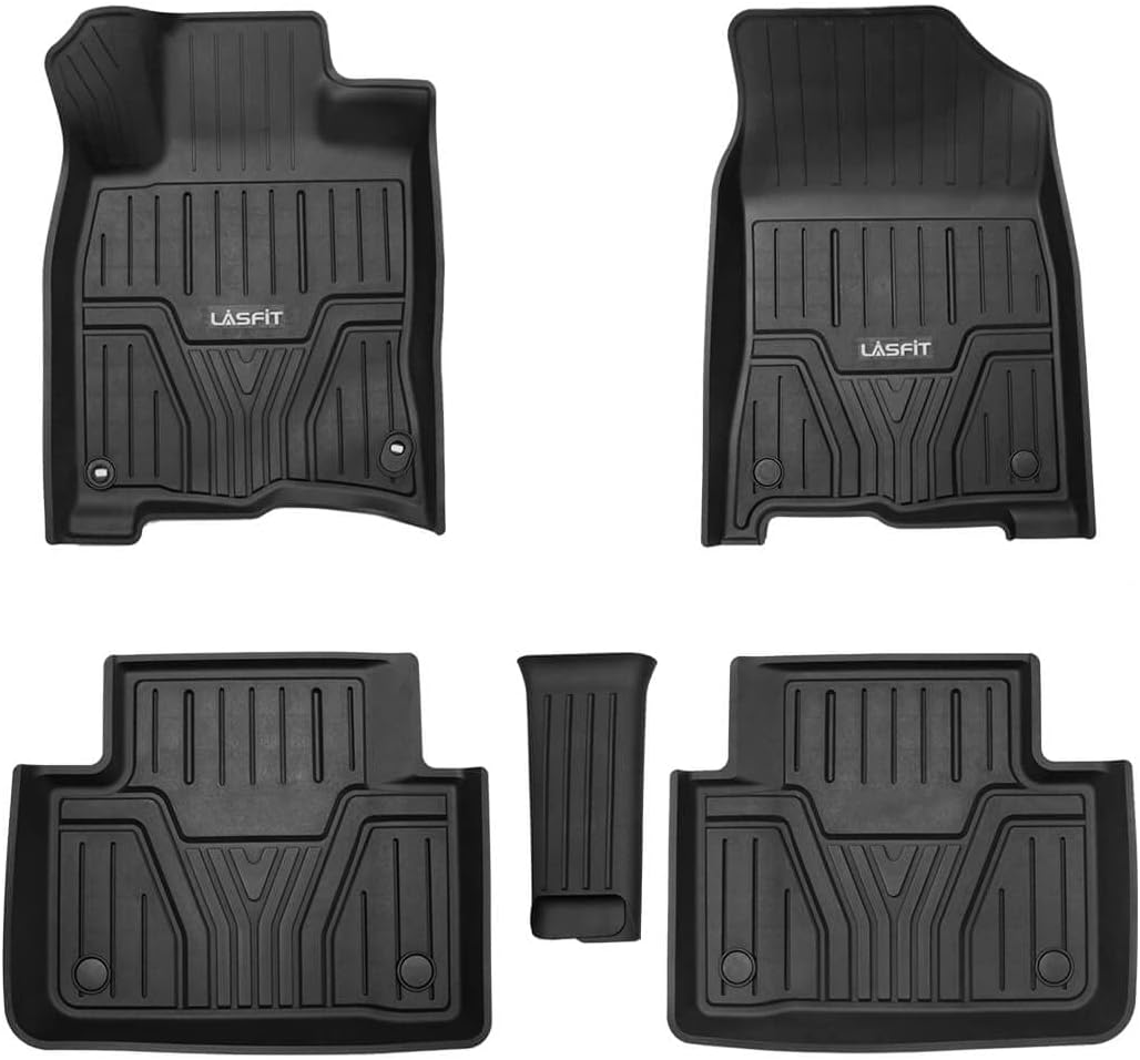 All Weather TPE Car Floor Liners 1st & 2nd Row E329