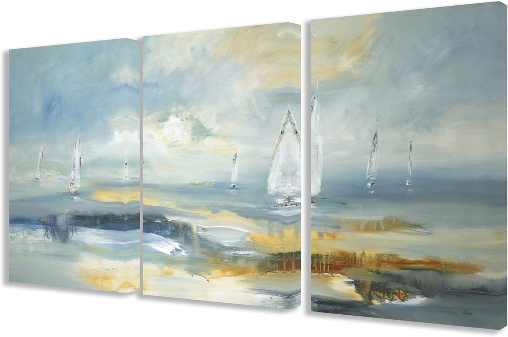 Stretched Canvas Wall Art Set, 16 x 1.5 x 24 G358