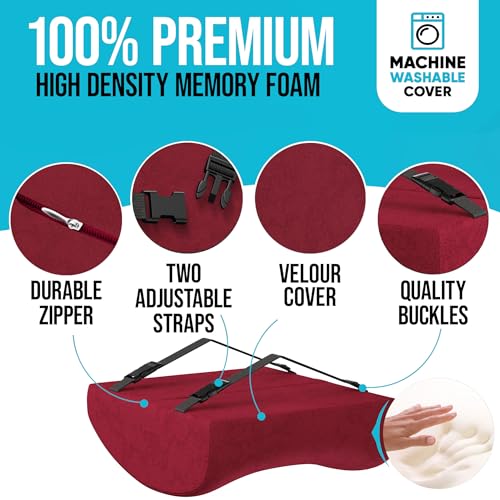 Memory Foam Lumbar Support Pillow H60736