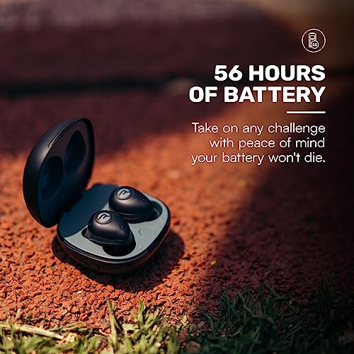 Black Bluetooth 5.3 True Wireless Earbuds with Built in Mic G222
