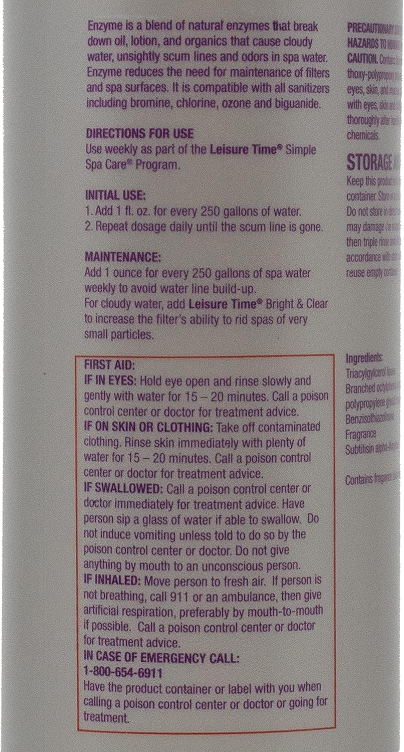32 fl oz Pack of 2 Spa and Hot Tub Care I21897