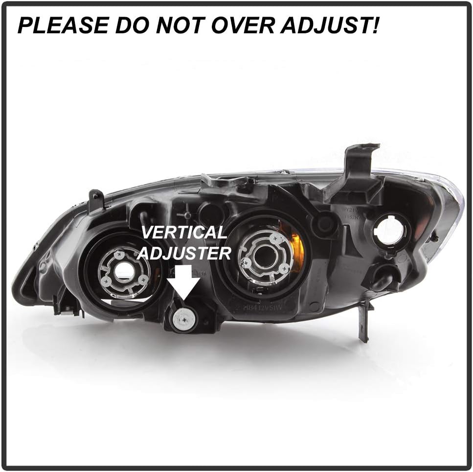JDM Black Headlamps Set M24364