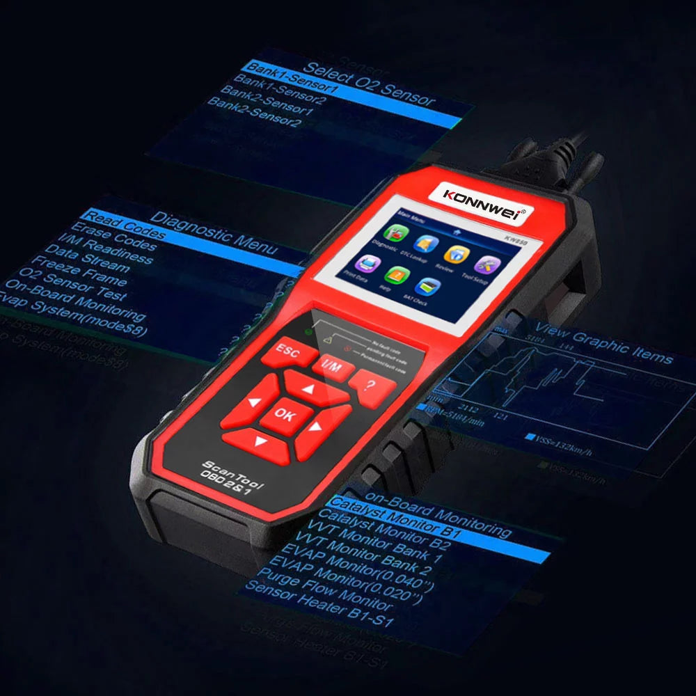 OBDII Scanner Code Reader Car Diagnostic Scan Tool Y4702