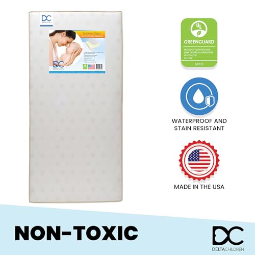 6" Dual Sided Crib and Toddler Mattress E4629