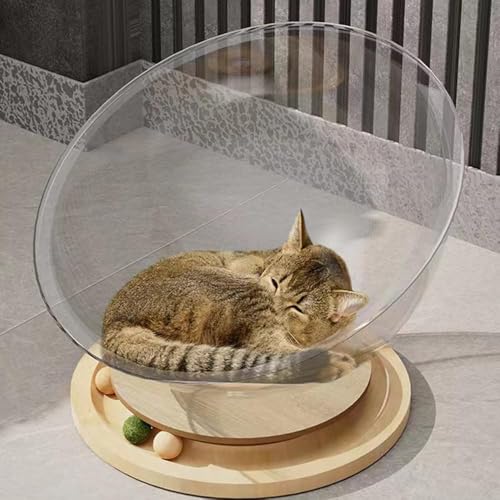 Solid Wood Cat Bed G7557