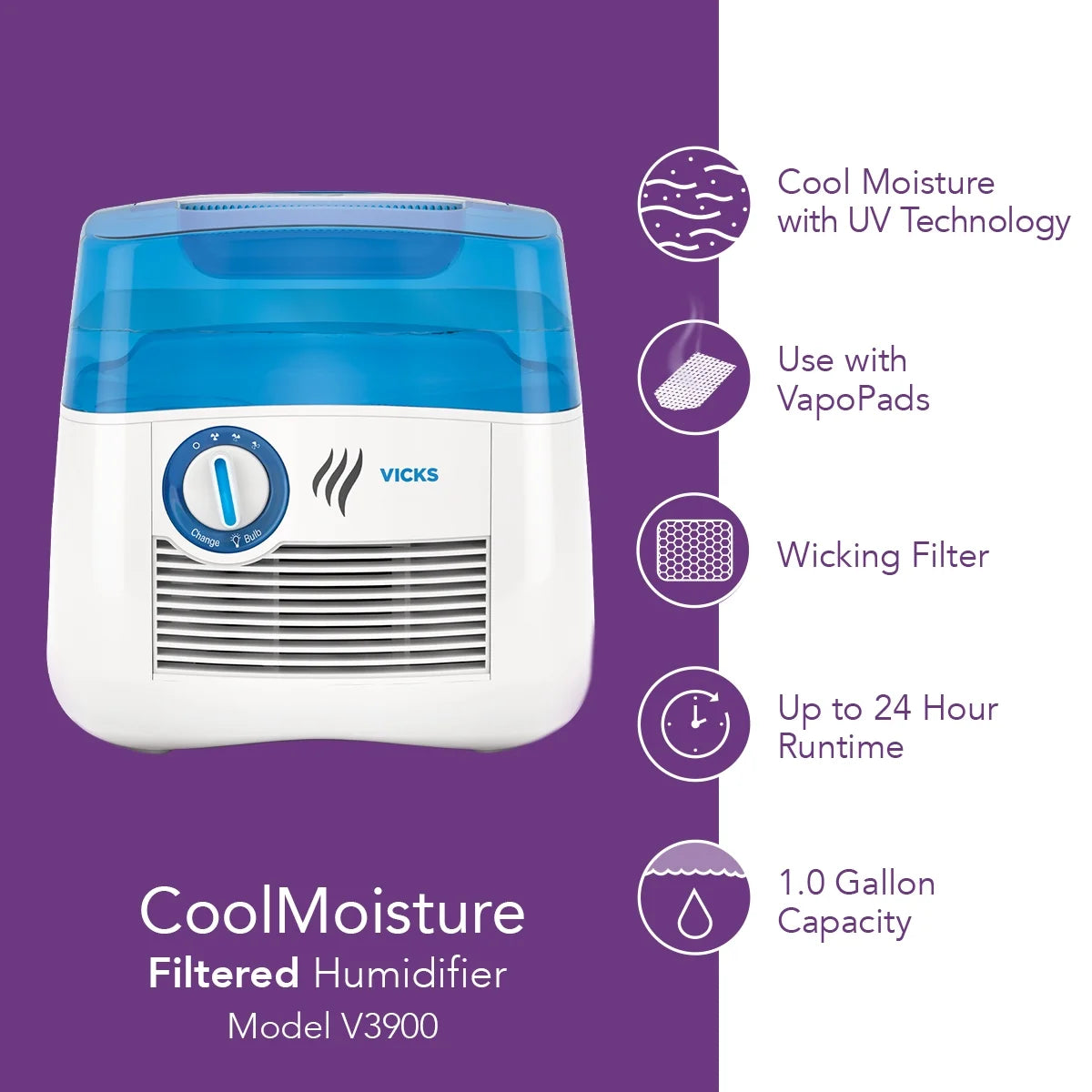 1 gal Cool Moisture Humidifier M59591