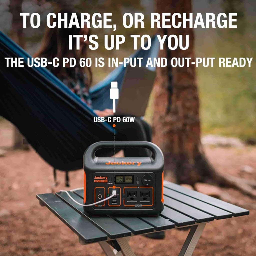 Portable Power Station 300W Solar Generator V820