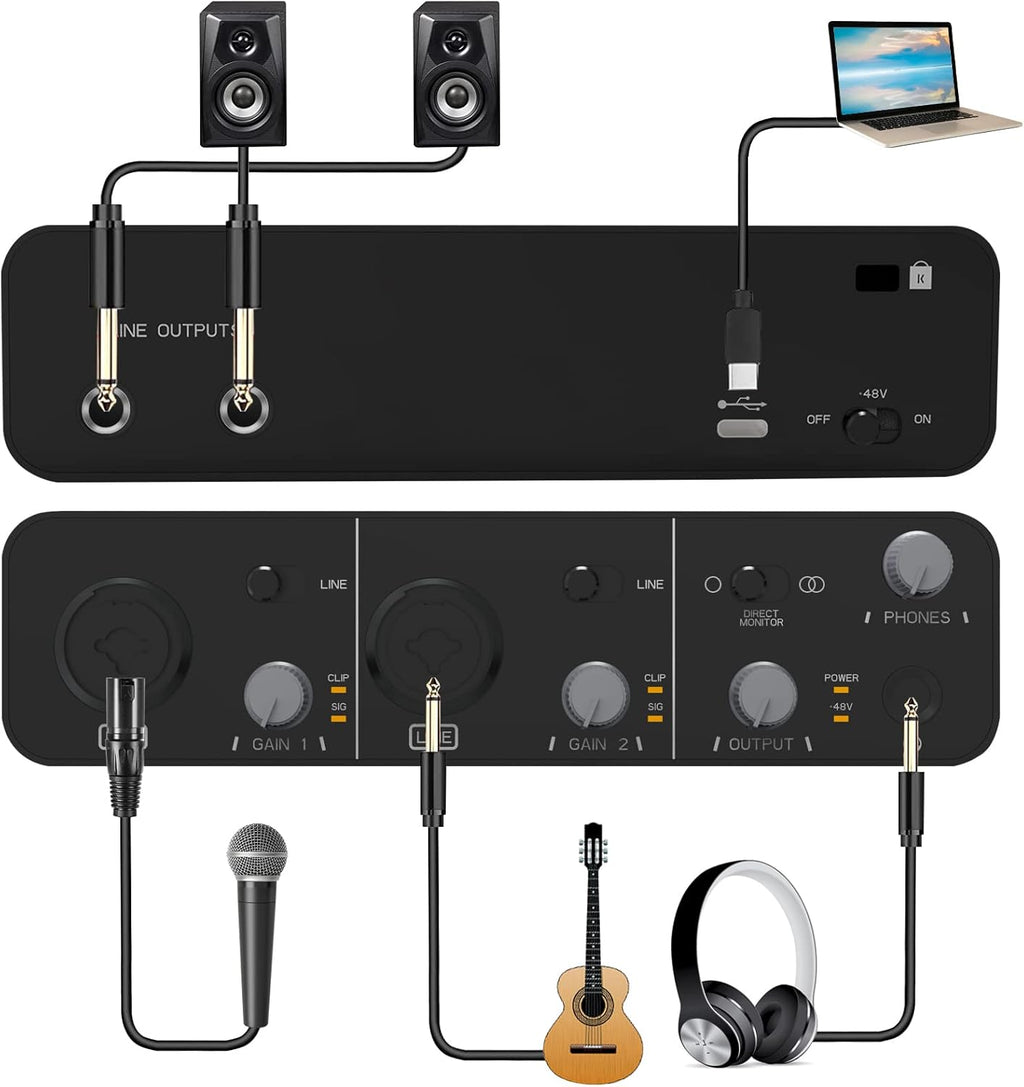 USB Audio Interface with XLR F389398