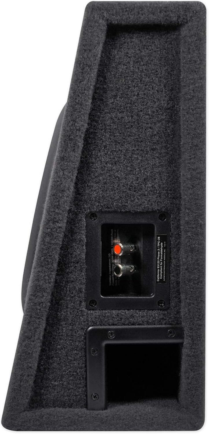 10 Inch 1000 Watt Loaded Ported Truck Subwoofer Enclosure Box K82325