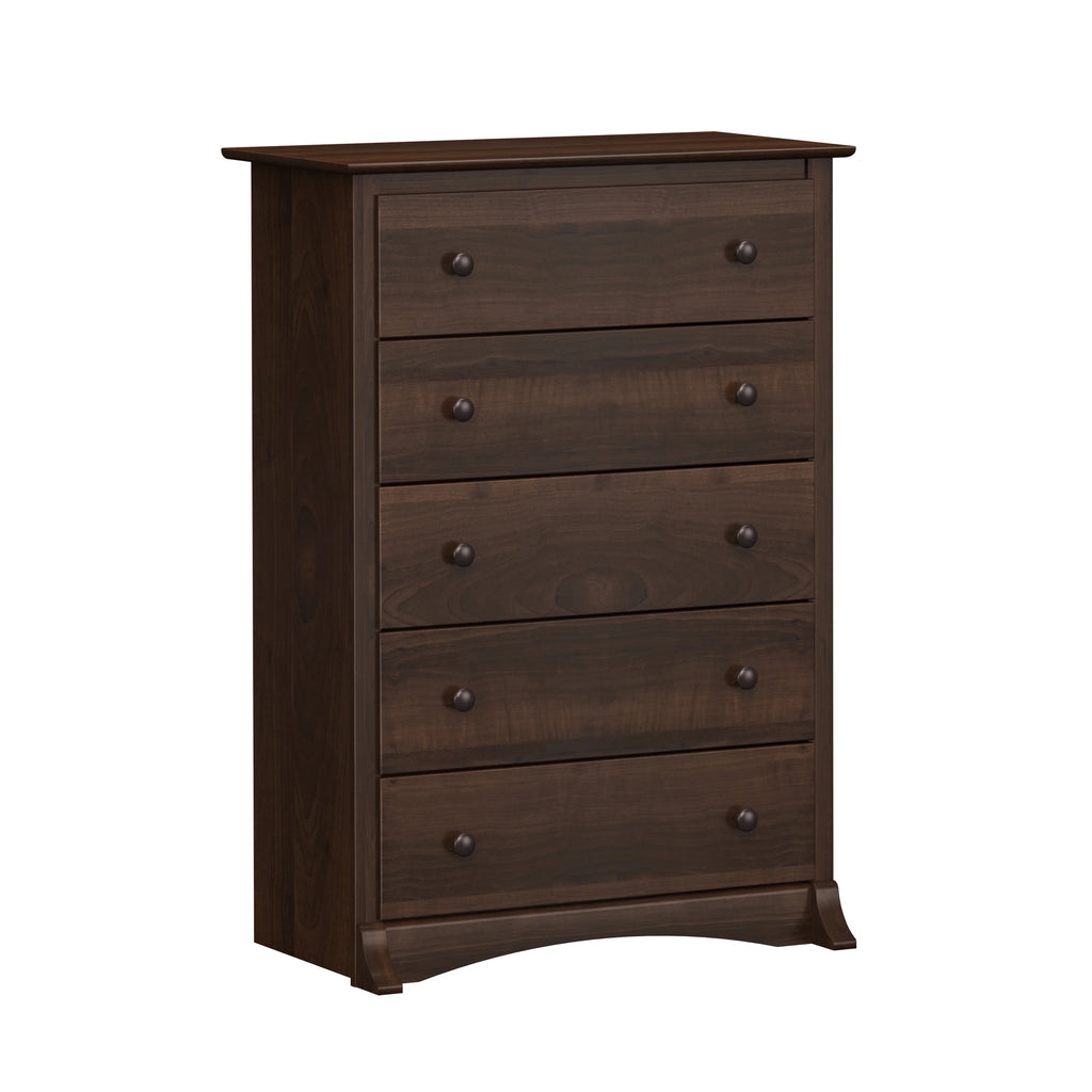 Espresso 5-Drawer Chest U865