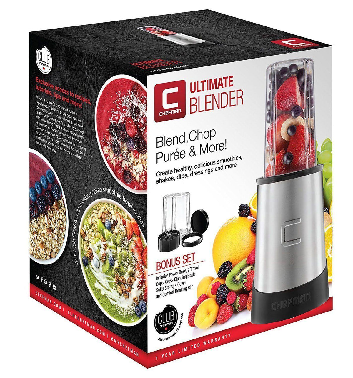 Black Blender Set E5507