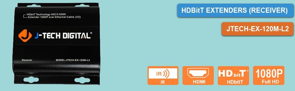 HDMI Extender Over Cat5e/cat6 Cable with IR Remote M2134