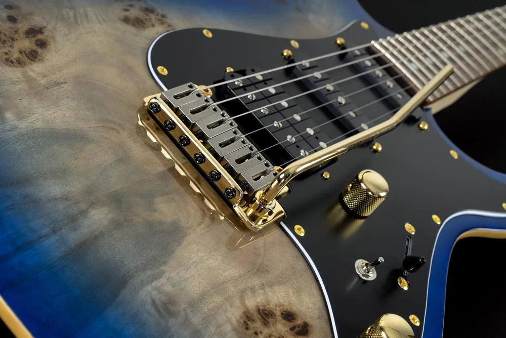 Blue Burl Electric Guitar K444828