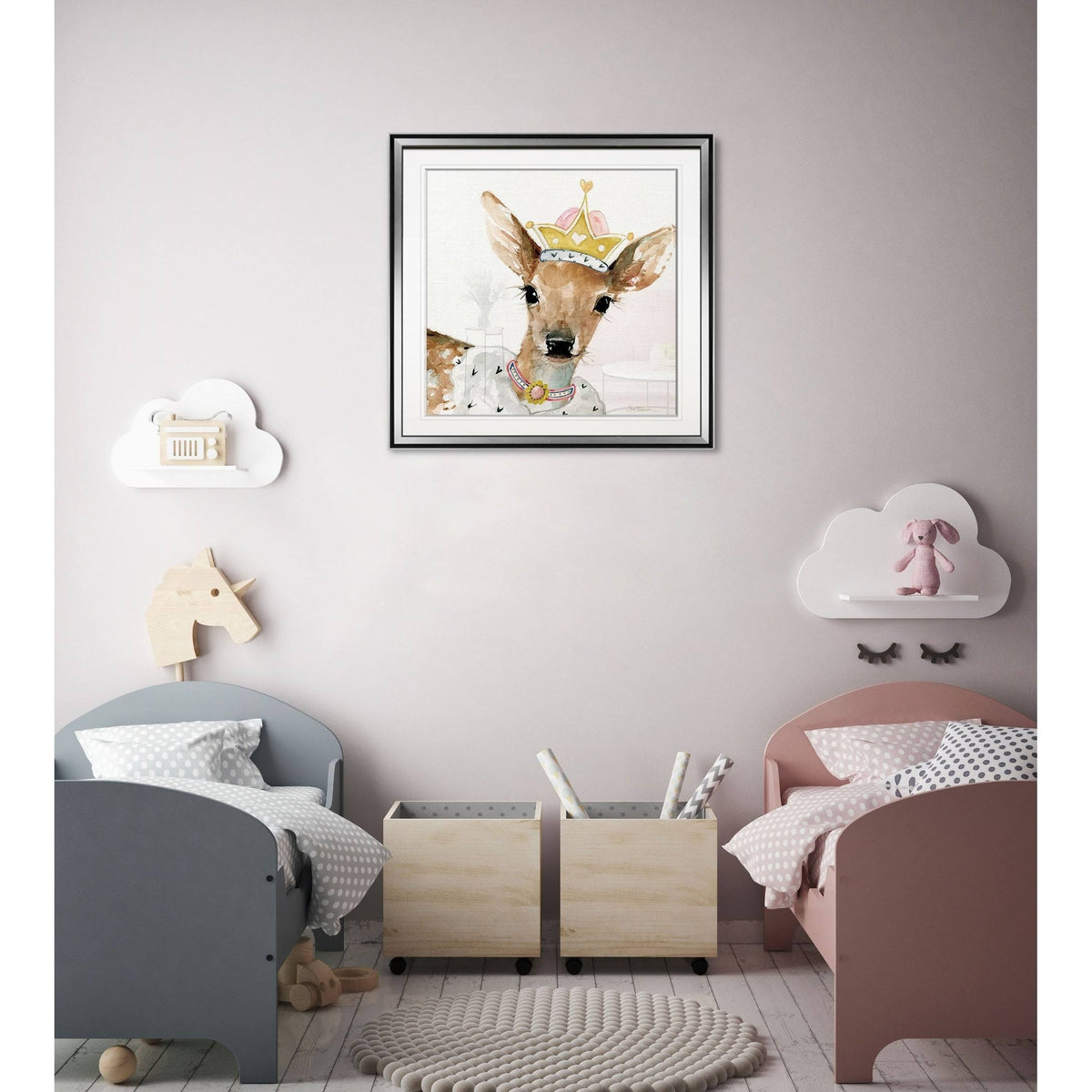 Framed Giclee Print 32 x 32 C7585